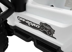 Elektrické autíčko OFF ROAD Speed biele