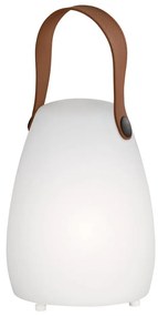 LED prenosné vonkajšie svietidlo na diaľkové ovládanie na USB ø 12 cm Ruby – Fischer &amp; Honsel