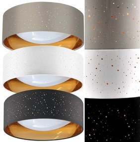 LED Stropné svietidlo TULUZA LED/18W/230V pr. 32 cm hnedá