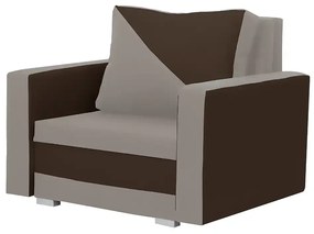 Kreslo ASTRA2 s funkciou spania Svetlo hnedá/tmavo hnedá