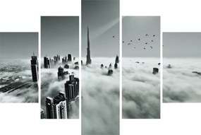 Obraz - Mrakodrapy v Dubai (150x105 cm)