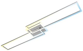 Brilo - LED Stmievateľný prisadený luster FRAME 2xLED/20W/230V Wi-Fi Tuya + DO