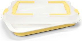 Plech na pečenie s vekom na prenášanie