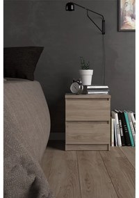 Nočný stolík v dekore duba Naia - Tvilum