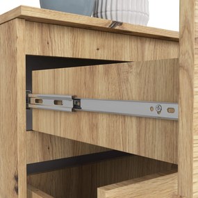 Komoda Kuba 160 cm 4 zásuvky dub artisan