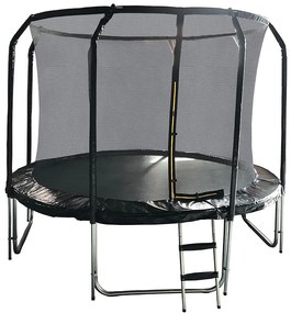 Trampolína COMFORT s rebríkom 305cm čierna
