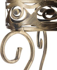 STOJAN NA KVETINÁČ FIORINA 63X33,5 CM ZLATÁ