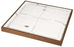 Brilagi - LED kúpeľňové svietidlo WOODY FRAME LED/40W/230V 60x60 IP44 dub čerešňa