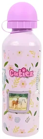 Detská kovová fľaša CUTIEZ 500 ml ružová