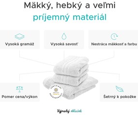 Osuška Comfort 70 x 140 cm béžová, 100% bavlna
