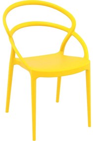 PIA záhradná stolička yellow