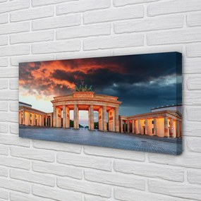 Obraz na plátne Nemecko Brandenburg Gate 140x70 cm