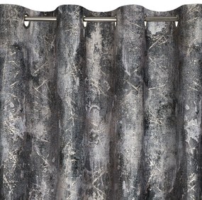 ZATEMŇOVACÍ ZÁVES NA KRÚŽKOCH ESTER 140X250 CM VZOROVANÁ
