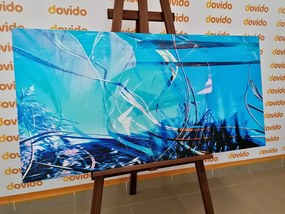 Obraz abstrakcia podvodného sveta