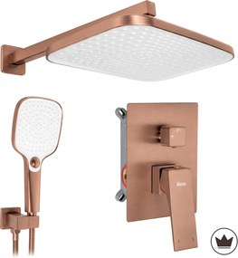 Rea Joe, podomietková sprchová súprava + BOX, medená matná, REA-P4796
