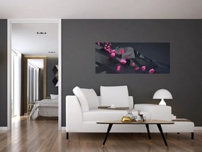 Obraz 3D abstrakcie (120x50 cm)