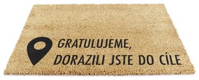 Rohožka z kokosového vlákna 40x60 cm Pin – Artsy Doormats