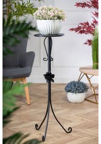 Stojan na kvety 95x39 cm čierna