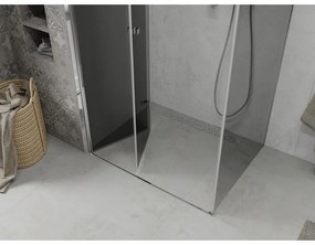 Mexen Lima, sprchovací kút 80 (dvere) x 120 (stena) cm, 6mm šedé sklo, chrómový profil, 856-080-120-01-40