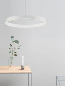 LED luster Motif 60 biele CCT s diaľkovým ovládaním