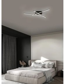 Brilagi - LED stropné svietidlo STRIPES LED/30W/230V čierna