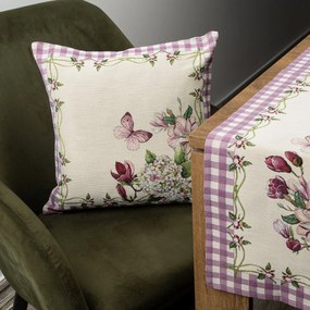 GOBELÍNOVÁ DEKORAČNÁ OBLIEČKA NA VANKÚŠ FIO 45X45 CM VZOROVANÁ