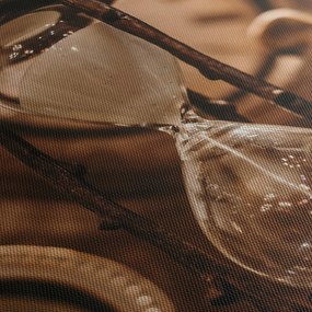 Obraz - presýpacie hodiny (120x50 cm)
