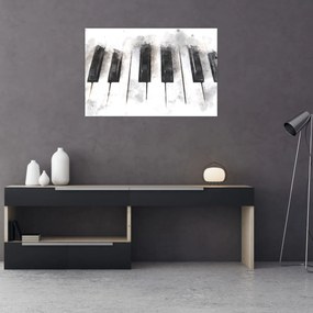 Obraz - Piano, aquarel (90x60 cm)