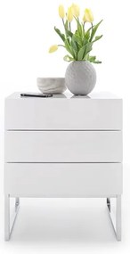 Nočný stolík ROCKY XL biely