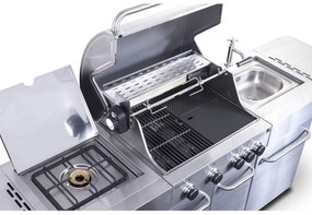 Plynový gril G21 Arizona, BBQ kuchyňa Premium Line 6 horákov + zadarmo redukčný ventil 6390330