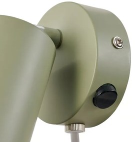 Nordlux - Nástenné bodové svietidlo EXPLORE 1xGU10/7W/230V zelená
