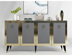 Skrinka Bare Anthracite and Gold