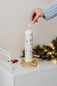 Bella Rose Adventná sviečka Vánoční myšky