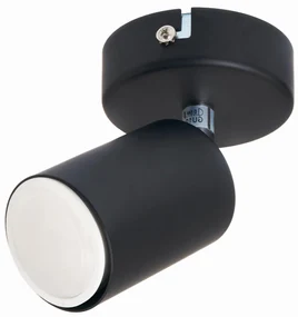 BERGE Svietidlo Kinkiet Viki 1xGU10 - 230V - 10W / 50W - čierne