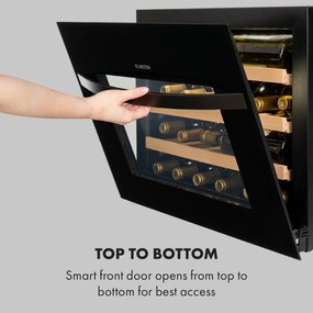 Klarstein Vinsider 24 Built-In Uno, vinotéka, 24 fliaš, energet. trieda G, 1 zóna