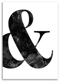 Gario Obraz na plátne Symbol & na bielom pozadí Rozmery: 80 x 120 cm