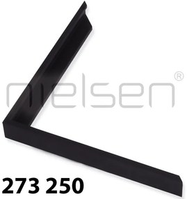 DANTIK rám na obraz 29,7x42 | ALU Černá matná (Plexi Čiré)