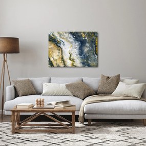 Obraz - Zlatá abstrakcia (70x50 cm)