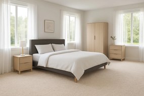 AKCIA: 90x200 cm Metrážny koberec Bali 069, šíře, biela, filc, detská izba