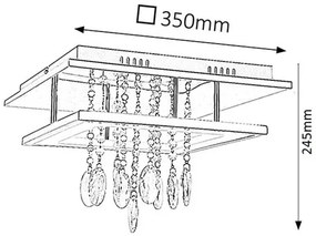 Rabalux stropné svietidlo Romina 2502