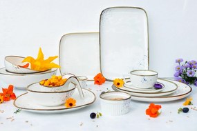 Mäser Zapekacia miska Pintar White modré bodky 9 cm