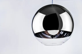 Industriálny luster Silver Ball 25