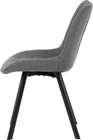 Jedálenská stolička sivá HC-465 GREY2
