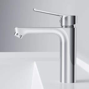 Umývadlová batéria AM.PM Hit FTA82200 jednopáková s odtokovým ventilom, chróm