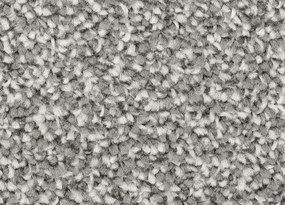 Koberce Breno Metrážny koberec DOMINGO 91, šíře role 400 cm, sivá