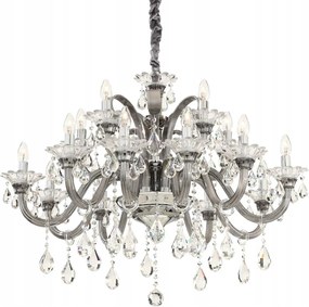 Závesný luster Ideal Lux Colossal SP15 E14 15x40W sivá/čierna