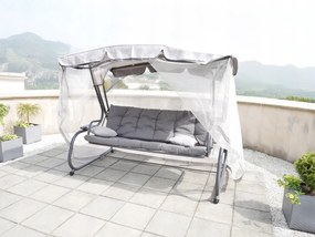 Zahradní houpačka Colette 220 cm šedá