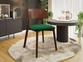 Jedálenská stolička Azunax, Dostupné poťahy: Magic Velvet 2225, Farby: orech