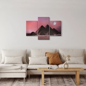 Obraz - Pyramídy Giza, Egypt (90x60 cm)