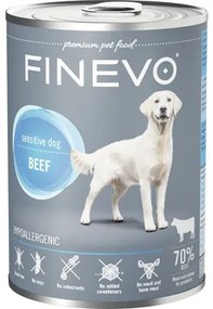 Konzerva pre psov FINEVO Sensitive Dog hovädzie čisté 800 g